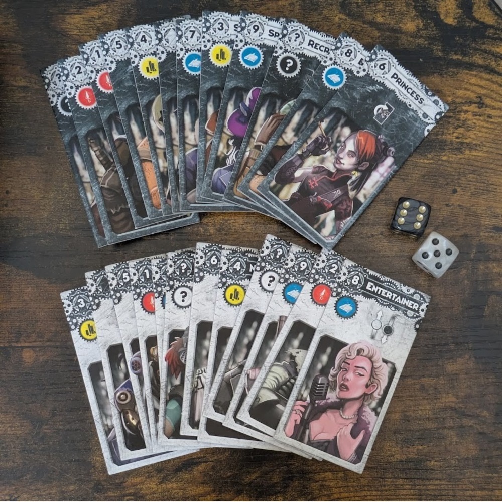 Long Live The Queen Dieselpunk Edition Board Game Circle 3D6 Ludicreations - Picture 4 of 8
